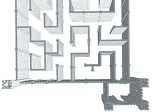 Load image into Gallery viewer, Maze - Castle Facade - 45 x 48 x 10 Ft