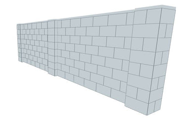 Partition Wall - 15 x 4 Ft