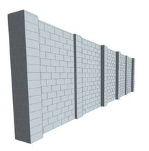 Load image into Gallery viewer, Simple Wall - Heavy Duty Columns - 30 x 8 Ft