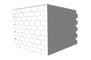 5ft H 1.52M x 2M Wide CORNER WALL SECTION