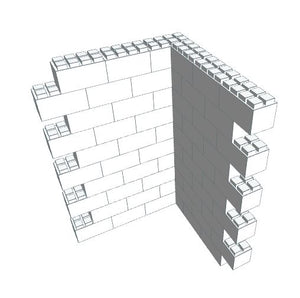 5ft H 1.52M x 1M Wide CORNER WALL SECTION