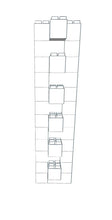 Load image into Gallery viewer, 6ft H 1.82M WALL MIDDLE  JOINING COLUMN