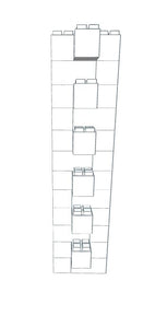6ft H 1.82M WALL MIDDLE  JOINING COLUMN