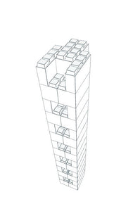 7ft H 2.13M WALL MIDDLE  JOINING COLUMN