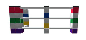 Shelving - Multicolor Shelves