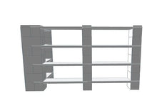 Load image into Gallery viewer, Shelving - 78&quot; x 42&quot; x 30&quot;H Corner Shelves, Thin Column, 4 Layer