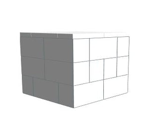 Table - Cube Style - 2 x 2 x 1 Ft 7 In