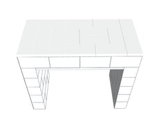 Load image into Gallery viewer, Table - Side Console style - 4 Ft X 1 Ft 6 In x 3 Ft 1 In
