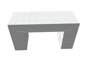 Desk / Table - 5 x 2 x 3 Ft 1 In