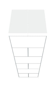 Plinth / Display Pedestal - 1 x 1 x 3 Ft 1 In
