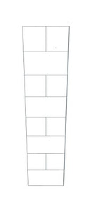 Plinth / Display Pedestal - 1 x 1 x 4 Ft 1 In