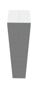 Plinth / Display Pedestal - 1 x 1 x 4 Ft 7 In