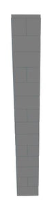 Shelving - 5 Level Shelves - 2 x 1 x 7 Ft 1 In