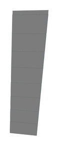 Shelving - 4 Level, Double Shelf, 72"W Kit