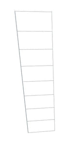 Shelving - 4 Level, Double Shelf, 72"W Kit