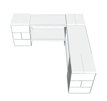Load image into Gallery viewer, Shelving - 2 Level Corner Shelving Kit A/Thick Columns