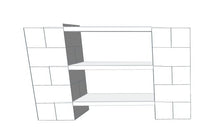 Load image into Gallery viewer, Shelving - 3 Level Corner Shelving Kit A/Thick Columns
