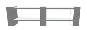Shelving - 2 Level, Double Shelf, 72"W Kit - Low version