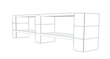 Load image into Gallery viewer, Shelving - 2 Level, Double Shelf, 72&quot;W Kit - Low version