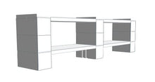 Load image into Gallery viewer, Shelving - 2 Level, Double Shelf, 72&quot;W Kit - Low version