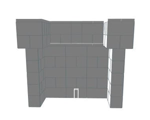 Bar - 4ft "Full 2 Layer Cantilever" Bar / Counter