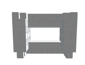 Bar - 5 x 3 x 3 Ft 7 In