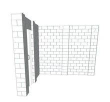 Load image into Gallery viewer, L Shaped Wall - W/ Door - 10 x 10 x 8 Ft