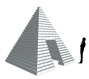 Model Pyramid - 12 x 12 x 12 Ft