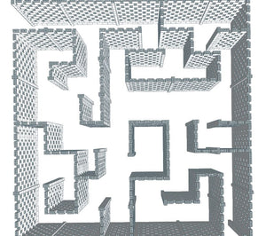 Maze - Stagger Pattern - 40 x 40 Ft