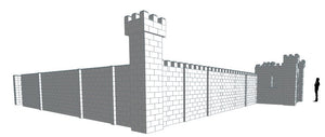 Maze - Castle Facade - 45 x 48 x 10 Ft