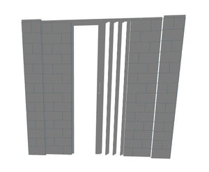 EverBlock Wall Kit - 8' X 7' W Door
