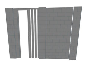 EverBlock Wall Kit - W/ Door - 10' X 7'