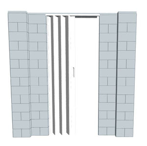 EverBlock Wall Kit - W/ Door - 7' X 7'