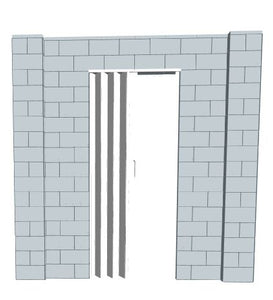 Simple Wall - W/ Door - 8 x 8 Ft