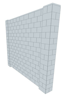 Simple Wall - 10 x 8 Ft