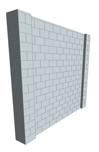 Simple Wall - 10 x 8 Ft