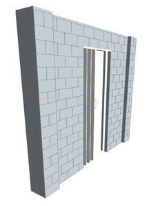 Simple Wall - W/ Door - 10 x 8 Ft
