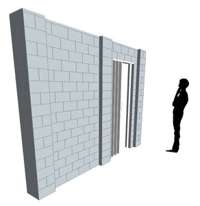 Simple Wall - W/ Door - 11 x 8 Ft