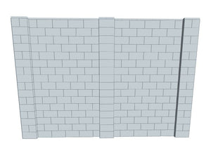 Simple Wall - 12 x 8 Ft
