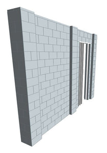 Simple Wall - 12 x 8 Ft W/ Door