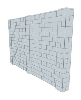 Simple Wall - 14 x 8 Ft