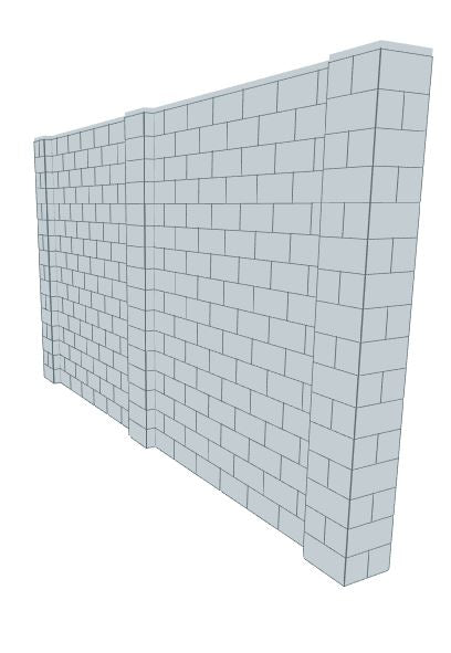 Simple Wall - 15 x 8 Ft