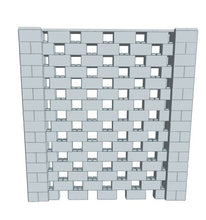 Load image into Gallery viewer, Stagger Pattern Wall - 8 x 8 Ft