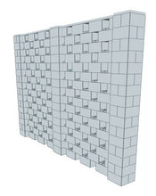 Load image into Gallery viewer, Stagger Pattern Wall - 12 x 8 Ft