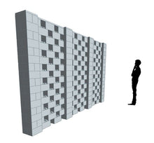 Load image into Gallery viewer, Stagger Pattern Wall - 14 x 8 Ft