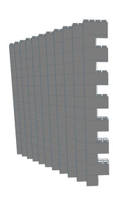 Wall Building Component - 45? Angle ~8.5 Ft x 7 Ft
