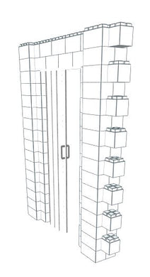 Wall Building Component - Doorway Heavy Duty - 7 x 8 Ft