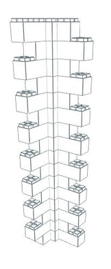 Wall Building Component - Heavy Duty Wall Column Corner