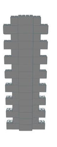 Wall Building Component - Heavy Duty Wall Column Corner 2