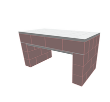 Load image into Gallery viewer, Table - Single Layer Top Coffee Table - 4 x 2 x 2 Ft 1 In